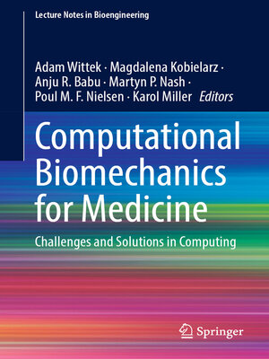 cover image of Computational Biomechanics for Medicine